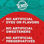 Tom's of Maine Natural Kid's Fluoride Free Toothpaste, Ages 2+, Silly Strawberry, 5.1 oz. 3-Pack (back in original formula)