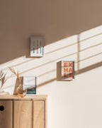 HAUS AND HUES 4x6 White Metal Picture Frames - White 4X6 Photo Frames - Features Premium Aluminum, Vertical Hanging, Easel Back for Tabletop, Home, Office (4x6 in, White, Set of 3)