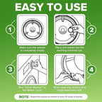 Heavy Duty Washing Machine Cleaner Descaler Tablets - Deep Cleaning for Front Load, Top Load Washer, HE (6 XL Tablets - 6 Months Supply)