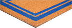 Calloway Mills 152972436C Blue Border 24" x 36" Monogram Doormat (Letter C)