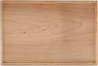 pandapark Wood Organizer Tray,Black Walnut,Desk & Drawer Storage Box (Maple Master)