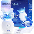 VieBeauti Teeth Whitening Kit with LED Light for Sensitive Teeth, 35% Carbamide Peroxide, Remineralizing Gel for Fast Results Mint