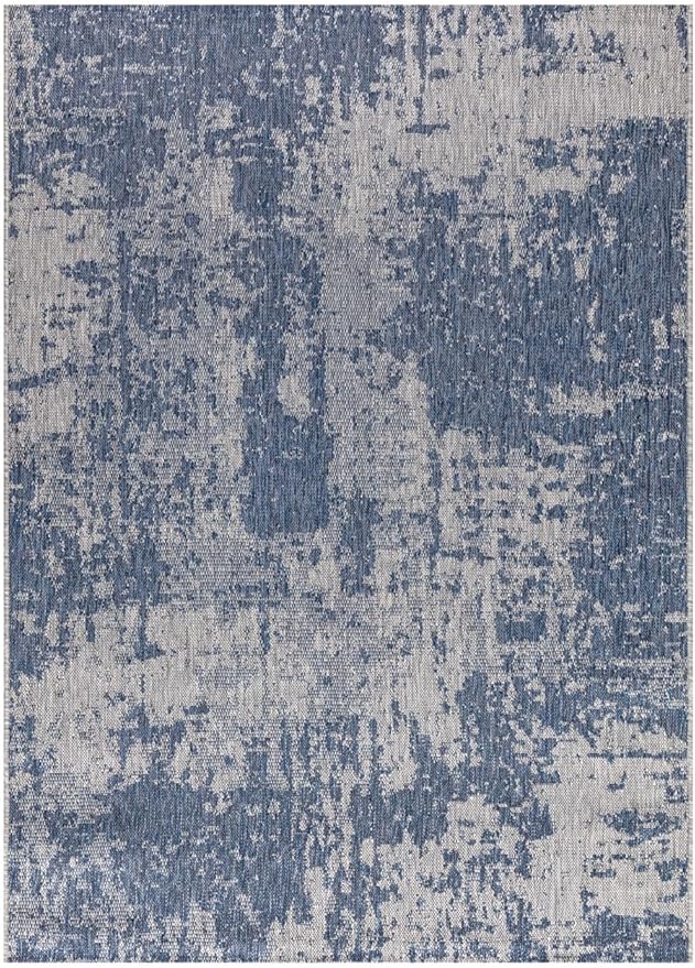 Keen Home Design Terrace Outdoor Area Rug - 5x8 Washable Indoor/Outdoor Rug for Patio, Kitchen, Balcony, Beach, Garden, Deck and Porch, Size: 5'3"x7'7"