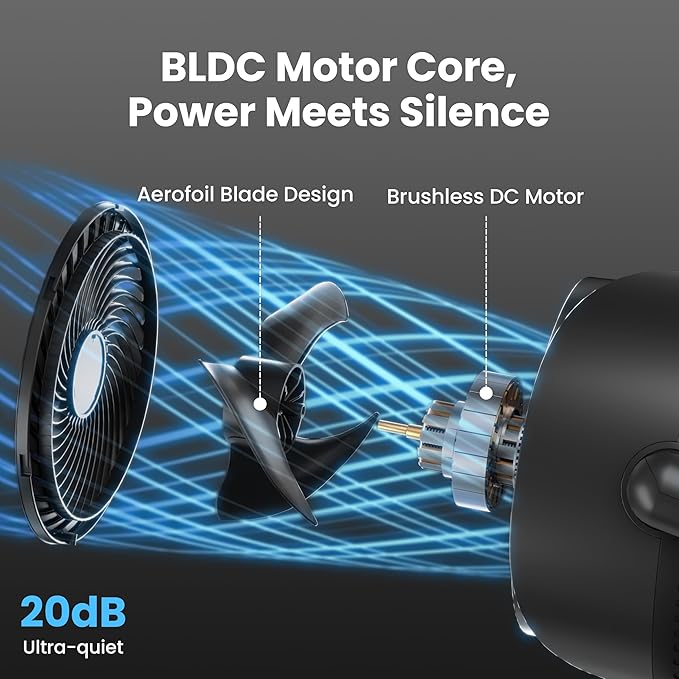 Standing Fan for Bedroom, 90° & 120° Oscillating Pedestal Fan, 3 Heights Adjustable Floor Fan with Brushless DC Motor, 12 Speeds, 3 Modes, Night Light, 12H Timer, Remote for Home, Dorm, Office