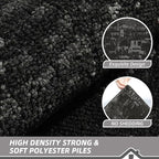 BEQHAUSE Dirt Trapper Door Mat 24"x36" Non-Slip Door Mats Washable Entryway Rugs Stain Resistant Doormat Absorbent Welcome Floor Mat for Front Back Door, Muddy Wet Shoes & Paws,Black