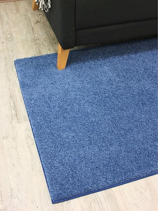 KOECKRITZ Kids Classroom Area Rug - Soft Non Slip 10 Foot Round Royal Blue