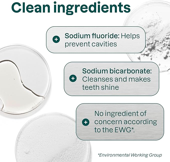 ATTITUDE Complete Care Toothpaste with Fluoride, Spearmint Flavor, Vegan & Cruelty-Free, Sugar-Free, Plant & Mineral-Based Ingredients, Clean Oral Care, 4.2 Oz