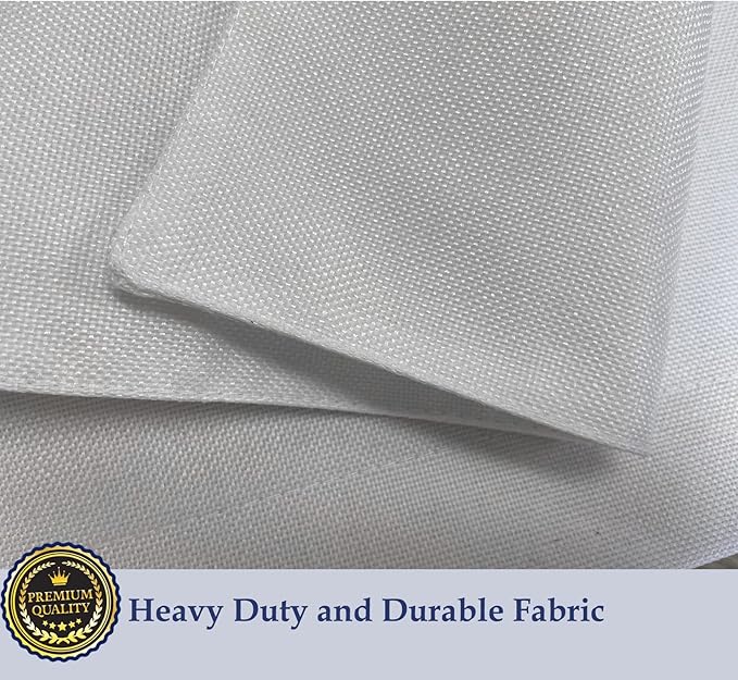 TOPFLAGS Sublimation Garden Flags Blank Garden Flag 12x18 Inch Double Side Custom Create Your Own Solid White Flag DIY Blanks Canvas Banner to Decorate