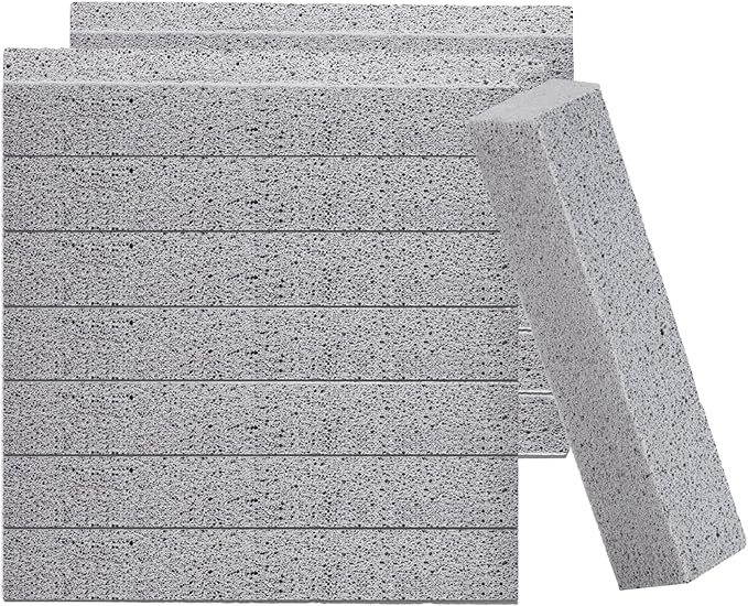 14 Pack Pumice Stone for Toilet Bowl Cleaning, Powerfully Cleans Hard Water Rings, for Cleaning Toilets, Bathtubs, Grills, Swimming Pools, Sinks