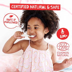 Jack N' Jill Natural Toothpaste for Kids - Fluoride Free Toothpaste, 40% Xylitol, BPA-Free - Flavor Free, 1.76 oz (Pack of 3)