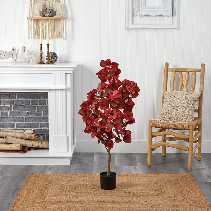 Nearly Natural 4ft. Autumn Pomegranate Artificial Tree