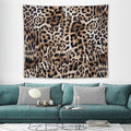 HZOHNAGO Leopard Print Tapestry Nature Wildlife Vintage Cheetah Fur Spot Animal Skin Wild Animals Spots Printed Wall Tapestry Painting Wall Hanging for Bedroom Living Room Dorm 60" W x 50" H