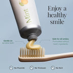 Revitin Toothpaste | Fluoride-Free Prebiotic Mint Tooth Gel | No SLS, Gluten Free, Dye Free, GMO Free, No Sweeteners | Non-Toxic, Kid Approved, Pack of 3