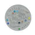 Large DIY Stepping Stone Kit, Handprint Stepping Stone, Mother's Day Gift, Footprint Stepping Stone (12 inch)