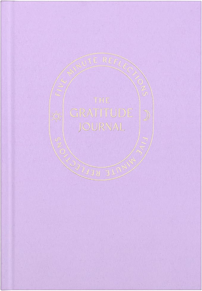 And Per Se Gratitude Journal – Five Minutes a Day to Cultivate Mindfulness, Happiness, Positive Vibes, Affirmations & Self-Reflection – Undated Daily Gratitude Journal for Women & Men (Lavender)