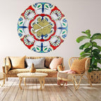 The Gears Clock Wall Clock Italy Collection with Moving Gears (Furore, 36 inch Round)