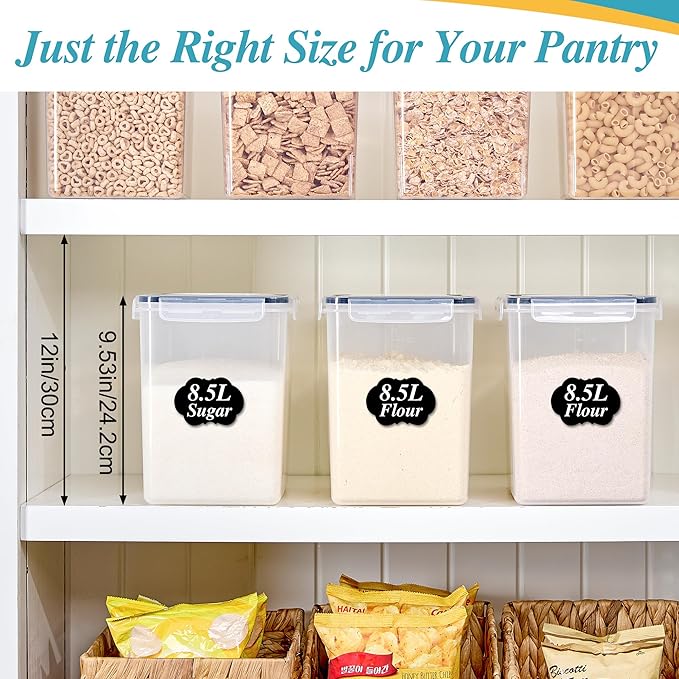 Vtopmart 8.5L Large Food Storage Containers