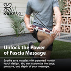 KOAPRO Facia Blaster for Cellulite and Sore Muscles – Large, Full Body Manual Trigger Point Massager for Deep Tissue Relief on Back, Neck, Legs, Myofascial Release Tool Alleviates Tension and Aches