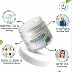 Remineralizing Tooth Powder | Fluoride-Free Hydroxyapatite Formula | Supports Enamel Strength & Oral Wellness | Safe, Clean Ingredients | Cool Mint Flavor