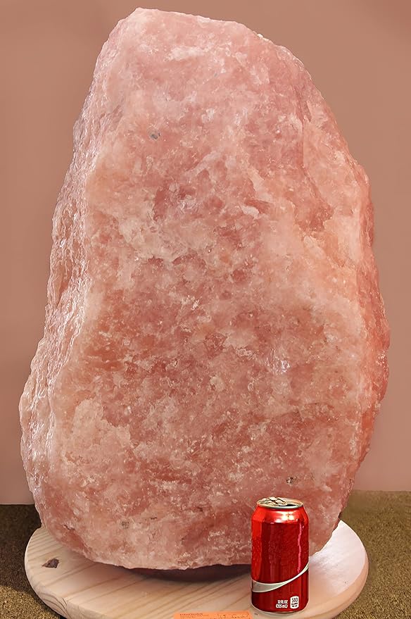 Giant Natural Himalayan Crystal Rock Salt Lamp 250~280 lbs