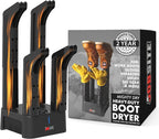 JobSite Boot Dryer - Mighty Dry with Heat Blower Fan - Fast Glove & Shoe Dryer - Helps Reduce Odor