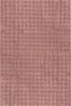 nuLOOM Jeni Checkered 5x8 Machine Washable Area Rug for Living Room Bedroom Dining Room Kitchen, Burgundy