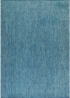 CAMILSON Outdoor Rug 6x9 Modern Area Rugs for Indoor and Outdoor Patios and Porches - Waterproof, Washable, Non-Shedding, Easy-to-Clean Outside Carpet (6 x 9, Solid - Aqua)