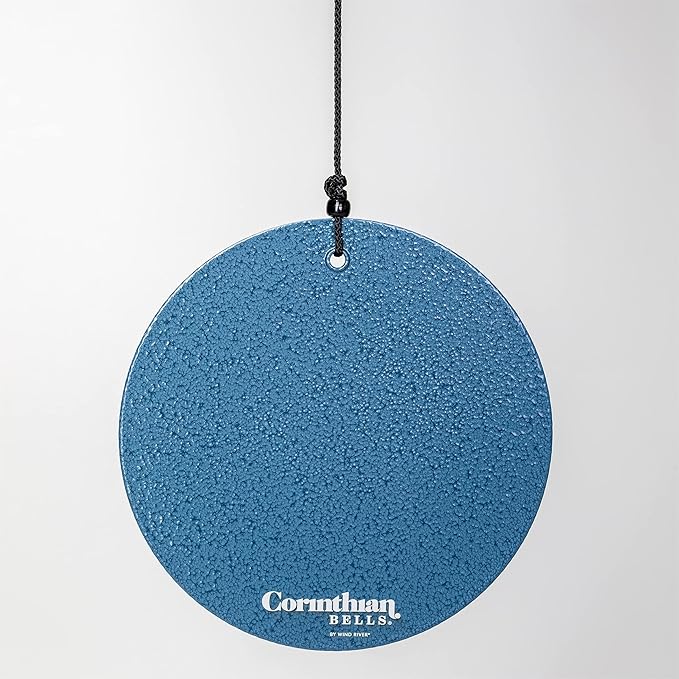 Corinthian Bells by Wind River - 50 inch Sky Blue Wind Chime for Patio, Backyard, Garden, and Outdoor Decor (Aluminum Chime) Made in The USA