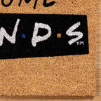 Gertmenian Friends Coir Doormat - 2x3 Welcome Mat (2-Pack), Ideal for High Traffic Areas in Front Door, Garage, Entryway - Paramount Central Perk/Welcome, 80028