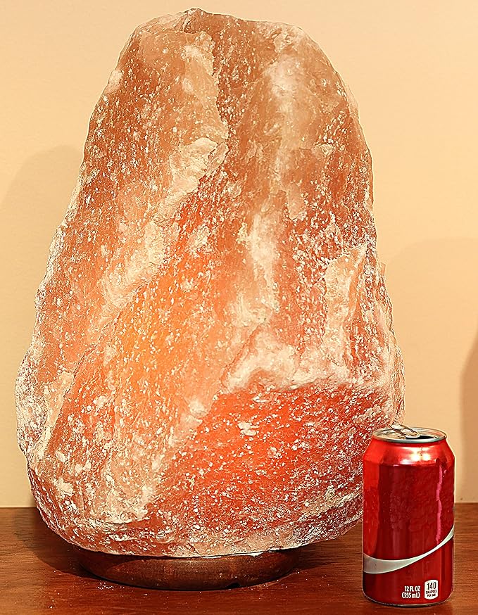Giant Natural Himalayan Crystal Rock Salt Lamp 60~70 lbs