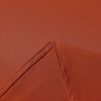 sancua Rectangle Tablecloth 60 x 120 Inch Burnt Orange, Stain and Wrinkle Resistant Washable Fabric Fall Table Cloth, Thanksgiving Polyester Table Cover for Dining Parties Rust Pumpkin Orange