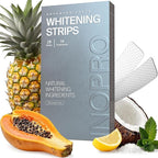 Natural Teeth Whitening Strips Kit 14 Treatments - Sensitive Teeth Whitener, Peroxide Free, Enamel Safe White Strips - Instant Teeth Whitening Without The Harm (28 Strips)