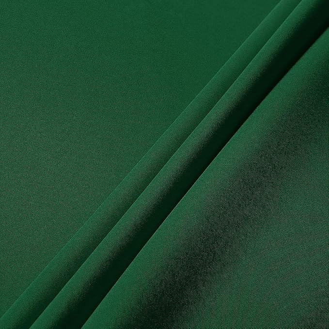 sancua Square Tablecloth - 54 x 54 Inch - Stain and Wrinkle Resistant Washable Polyester Table Cloth, Decorative Fabric Table Cover for Dining Tables, Buffet Parties and Christmas, Hunter Green