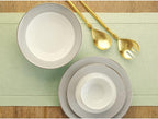 Solino Home Linen Table Runner 36 Inches - 100% Pure Linen Sage Green Hemstitch Table Runner 14 x 36 Inch Ideal for Dresser and Coffee Tables - Fall, Autumn, Thanksgiving - Classic Hemstitch