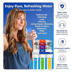 Express Water Reverse Osmosis Alkaline Ultraviolet Water Filtration System – 100 GPD (Deluxe Chrome Faucet)