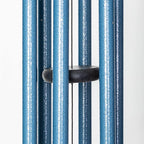 Corinthian Bells by Wind River - 30 inch Sky Blue Wind Chime for Patio, Backyard, Garden, and Outdoor Decor (Aluminum Chime) Made in The USA