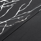 Grommets Blackout Long Window Curtains Black Silver-52W*84L 2PCS Drapes for Bedroom