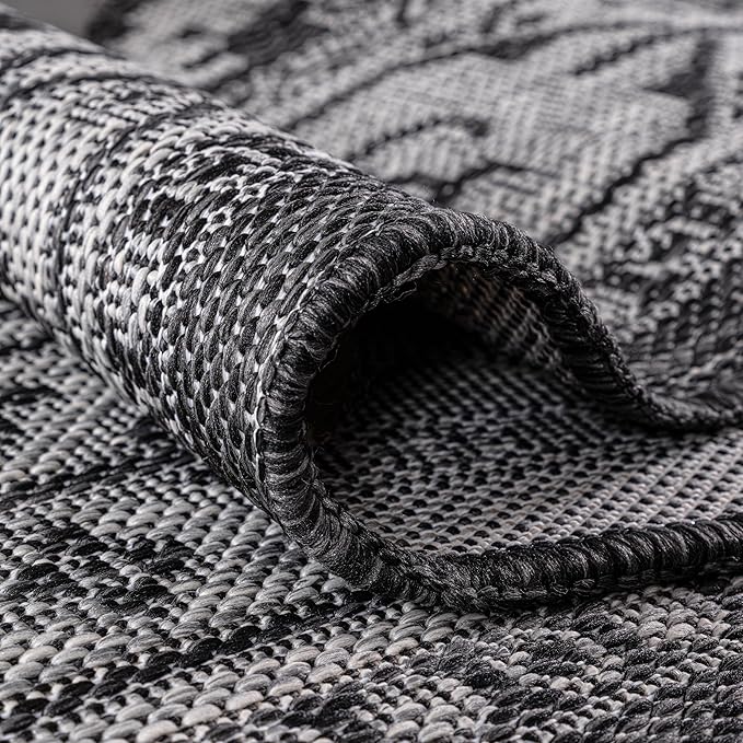 Keen Home Design Terrace Outdoor Runner Rug - 2x10 Washable Indoor/Outdoor Rug for Patio, Kitchen, Balcony, Beach, Garden, Deck and Porch, Size: 2'2"x9'11"