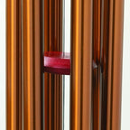 Woodstock Chimes Neptune Wind Chime for Outside 54" Large Bronze, Deep Tone Sound for Outdoor Garden, Patio, Porch Decor, Encore Collection DCB54