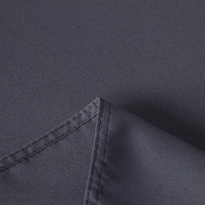 sancua Square Tablecloth - 70 x 70 Inch - Water Resistant Spill Proof Washable Polyester Table Cloth, Decorative Fabric Table Cover for Dining Tables, Buffet Parties and Camping, Grey