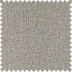 Macochico 120”Wx102”L 100% Blackout Linen Curtains Pinch Pleated Thermal Panels for Sliding Door Bedroom Living Room Farmhouse Shabby Chic Sand Beige Burlap Curtains with Tieback 1 Panel