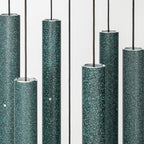 Corinthian Bells by Wind River – 30 inch Green Wind Chime for Patio, Backyard, Garden, and Outdoor Decor (Aluminum Chime) Made in The USA