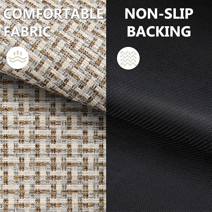 LEKEEPGO Door Mat Indoor Entrance 24"x36", Absorbent Indoor Door Mat, Non Slip Rubber Backing Inside Door Mats, Washable Floor Mat, Low-Profile Doormat for Front Door, Entryway, Entrance, Grey