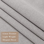 150 Inches Extra Wide Room Divider Draperies, Pinch Pleat Drapes, Absolutely Blackout Sliding Door Drapery, Total Privacy Ceiling Track Curtains, 150" W by 84" L, Browish Grey (1 Panel)