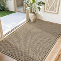 COSY HOMEER-Door-Mat 32"x48" Non Slip Absorbent Entryway Rugs Dirt Trapper Doormats Washable Entrance Mats Low Pile Welcome Floor Mat for Front Back Door and Entry Mats,Taupe