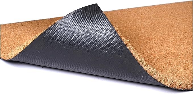 Calloway Mills 152982436N Brown Border 24" x 36" Monogram Doormat (Letter N)