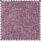 Macochico 100”Wx102”L 100% Blackout Pinch Pleated Linen Curtains for Sliding Door Bedroom Living Room Farmhouse Thermal Insulated Lilac Burlap Drapes with Tieback 1 Panel Shabby Chic Style