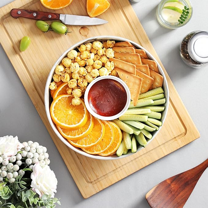 MALACASA Salad Bowls, 114 OZ(10") Extra Large Serving Bowls Set of 2, Porcelain Marble Grey Bowls Set for Soup, Salad, Ramen and Fruit, Dishwasher& Microwave Safe, Series REGULAR