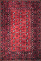 Keen Home Design 3x5 Rug - Machine Washable Entry Rug with Non-Slip Backing, Ideal for Enteryway, Kitchen, Bathroom, Laundry Room - Vintage, Easy Clean, Durable, Low Pile Rug - (3' x 5')