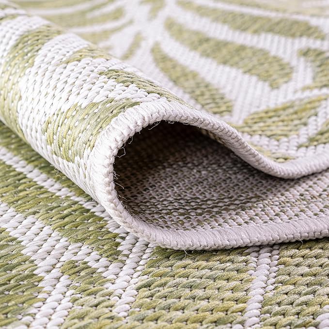 Keen Home Design Terrace Outdoor Runner Rug - 2x10 Washable Indoor/Outdoor Rug for Patio, Kitchen, Balcony, Beach, Garden, Deck and Porch, Size: 2'2"x9'11"